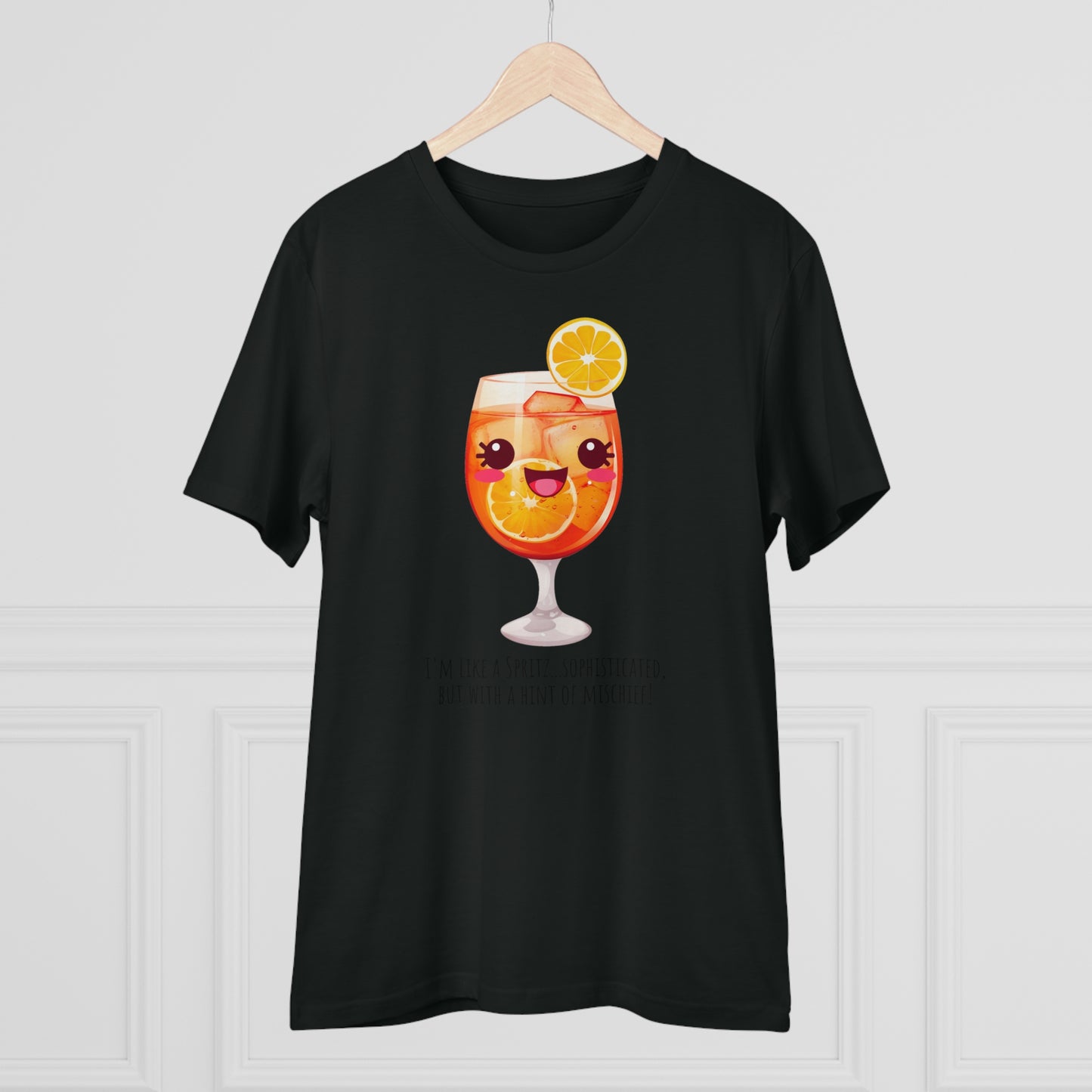 Cute and Mischievous Spritz Glass T-Shirt | Fun and Sophisticated Design