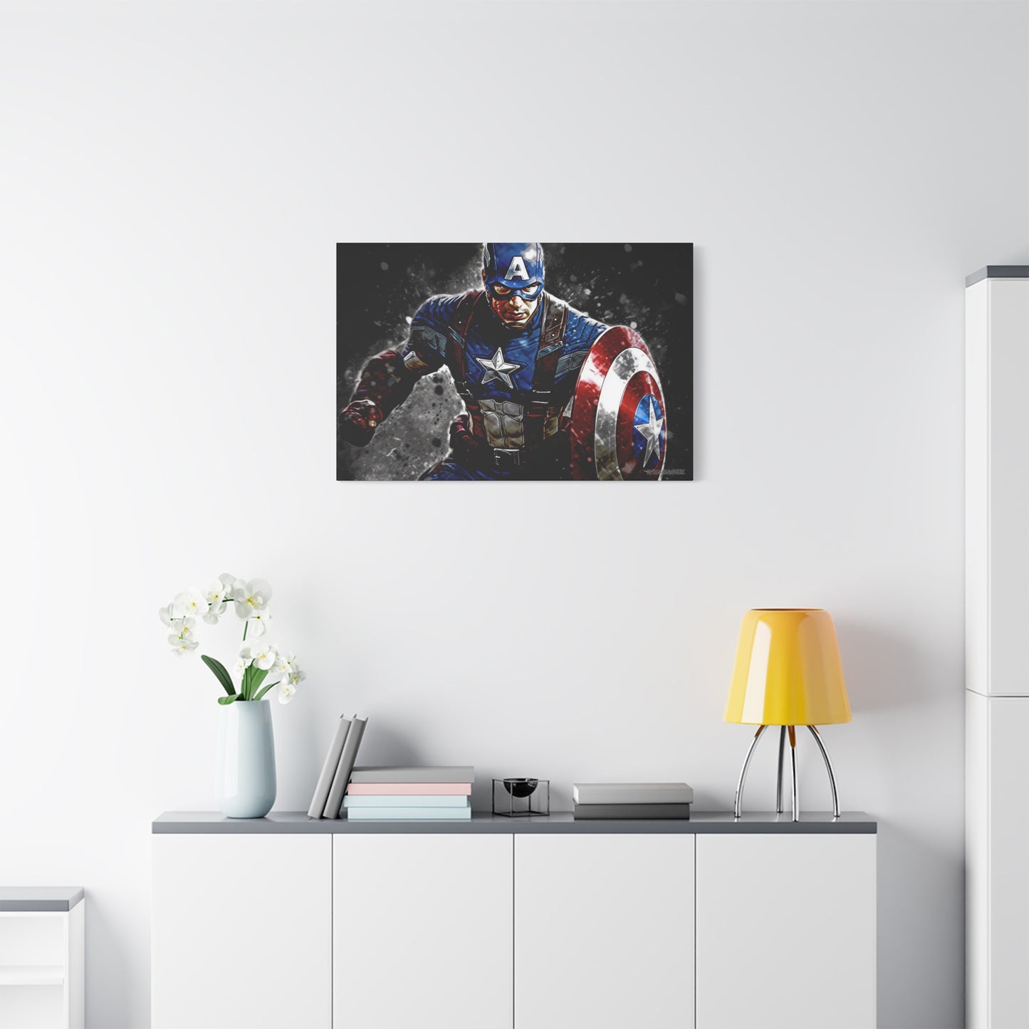 Captain America Canvas - Unleash the Heroic Spirit in Your Space - Avengers