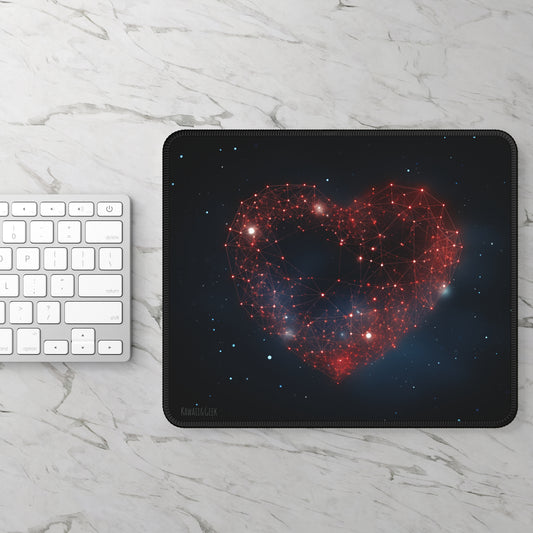 Heart Constellation Gaming Mouse Pad - Celestial Precision - Valentine's Day special !