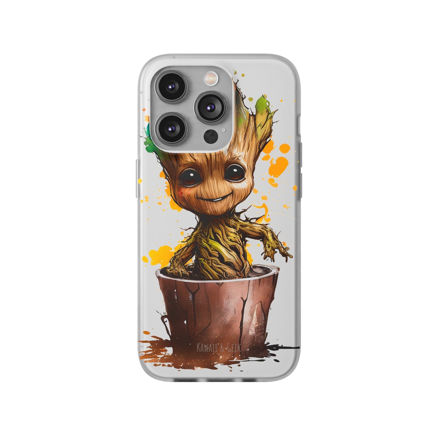 Baby Groot Flexi Phone Case - Add Adorable Charm to Your Device