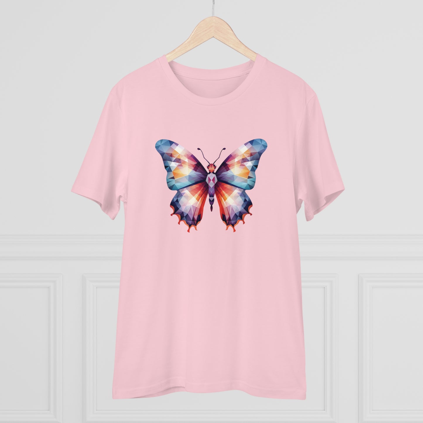 Butterfly Polygonal T-Shirt - Embrace Vibrant Transformation