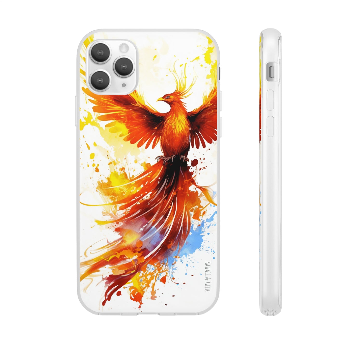 Phoenix Flexi Phone Case - Embrace the Symbol of Rebirth in Style