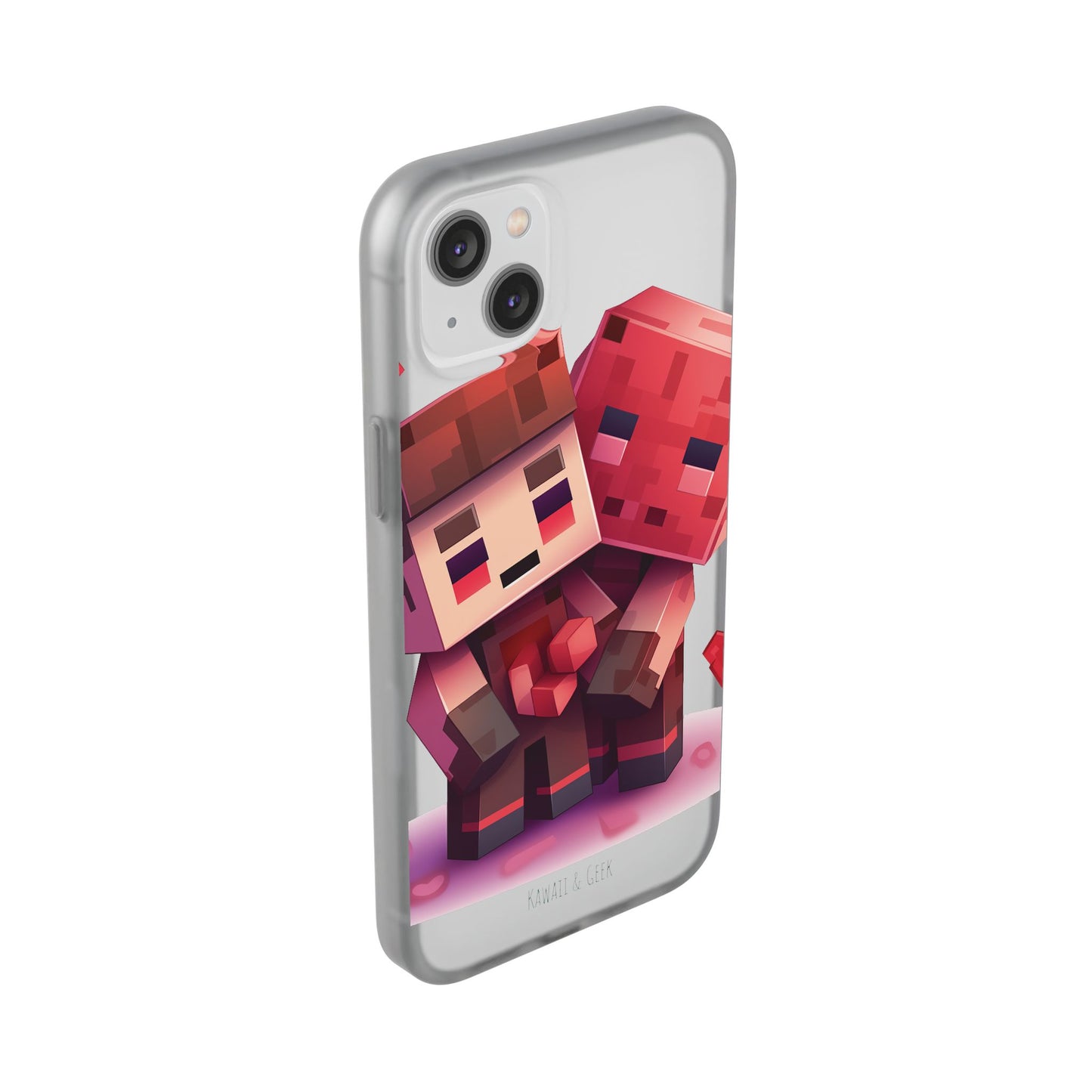 Phone Case - Lovers Minecraft Inspired Design