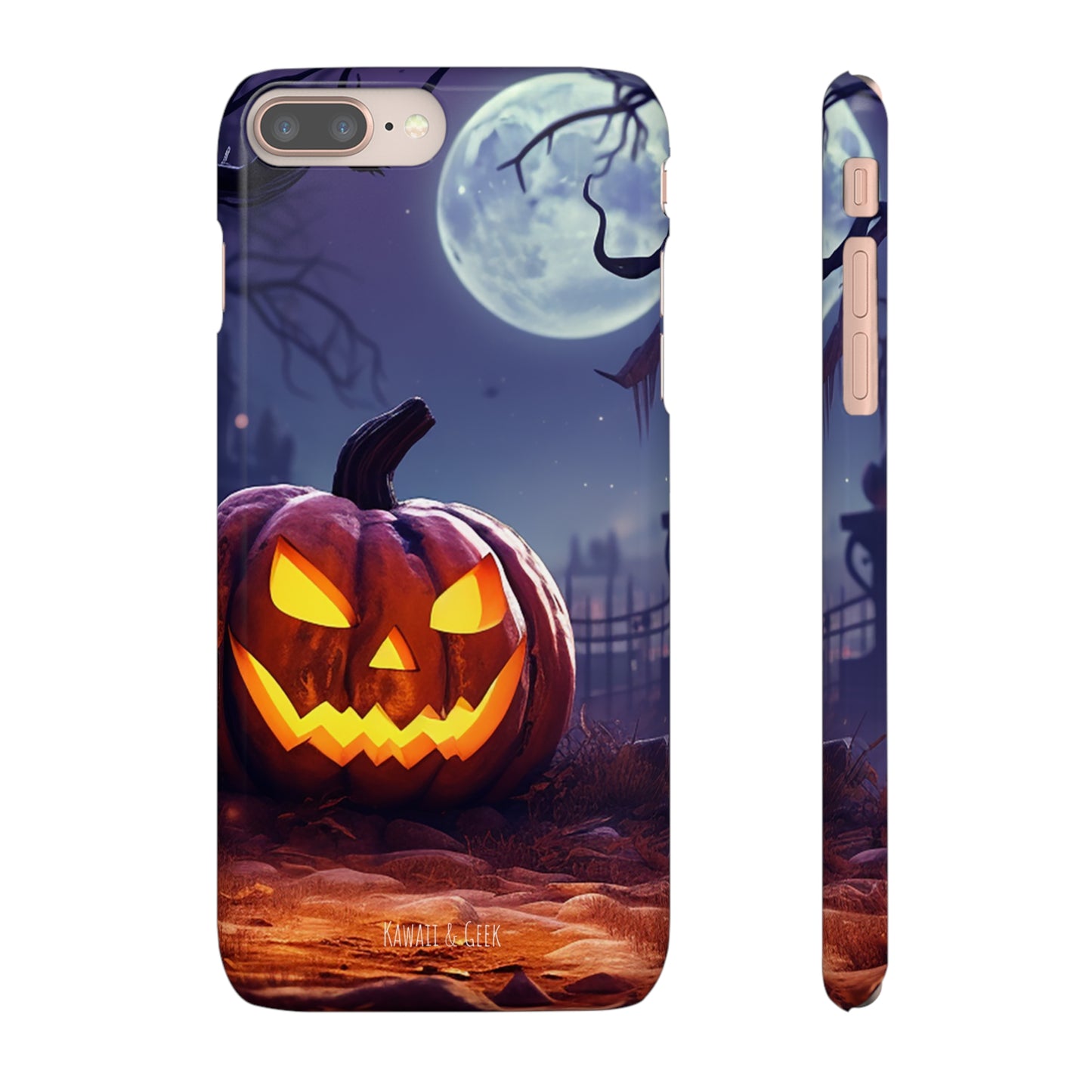 Halloween Pumpkin Design Premium Phone Case