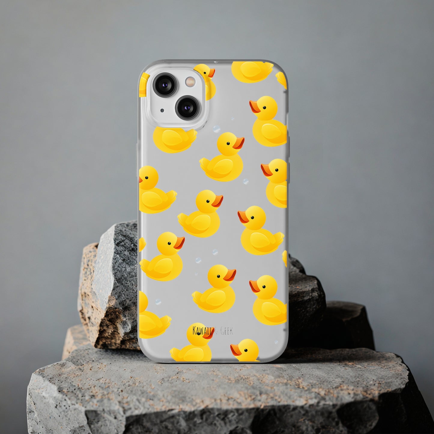 Vibrant Yellow Duck Flexi Phone Case