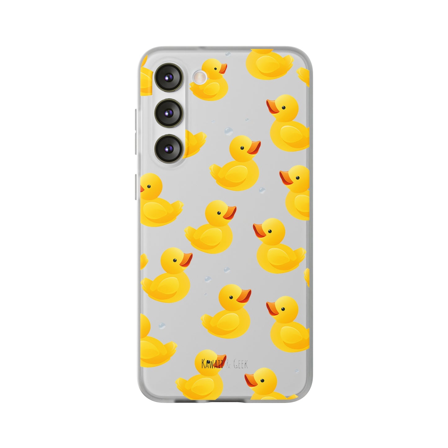 Vibrant Yellow Duck Flexi Phone Case