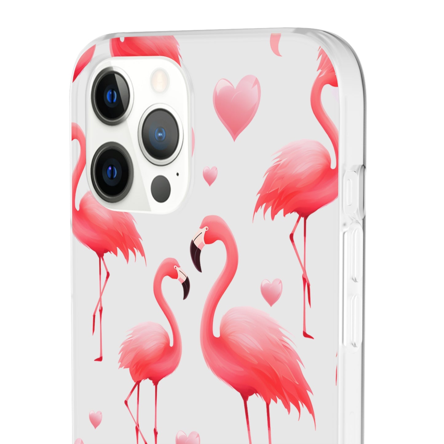 Pink Flamingo Elegance Flexi Phone case