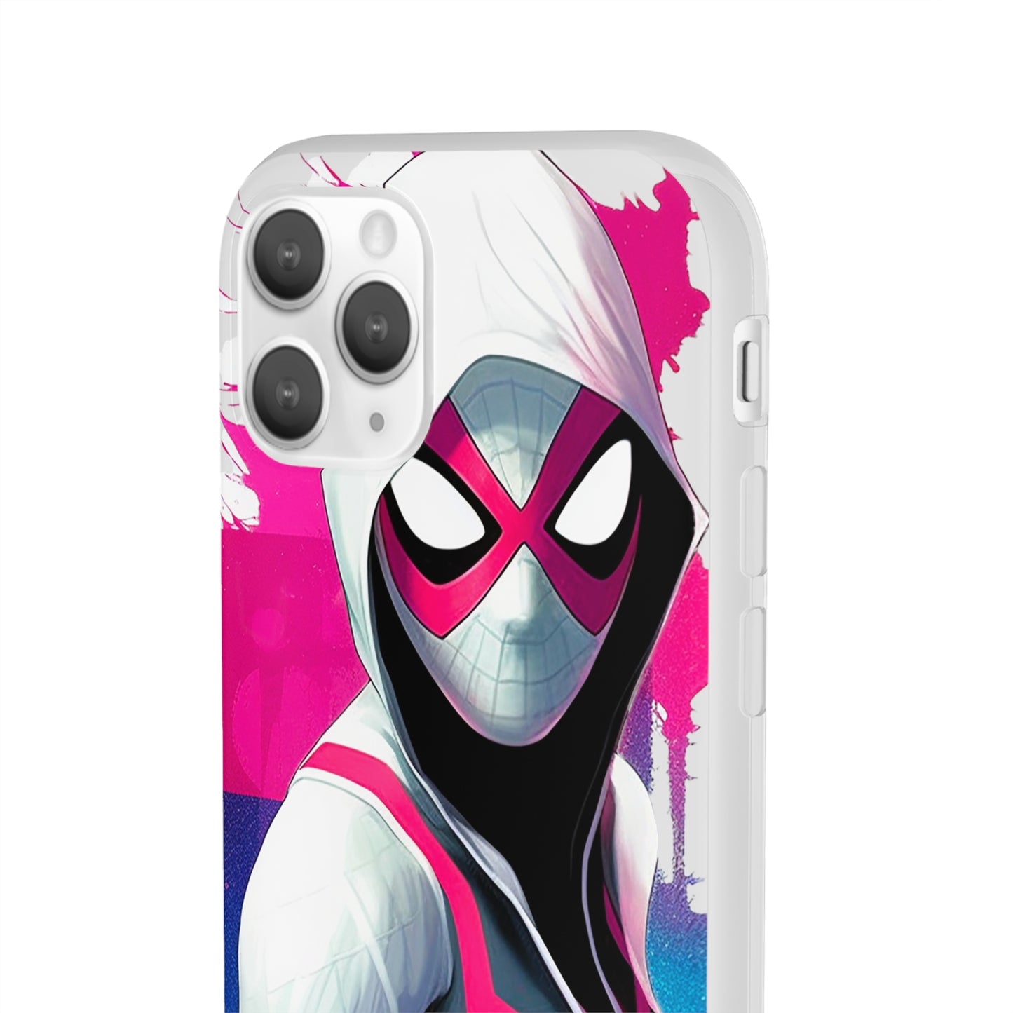 Spider Gwen in Flexi Phone Case - Add Some Colorful and Heroic Style to Your Phone