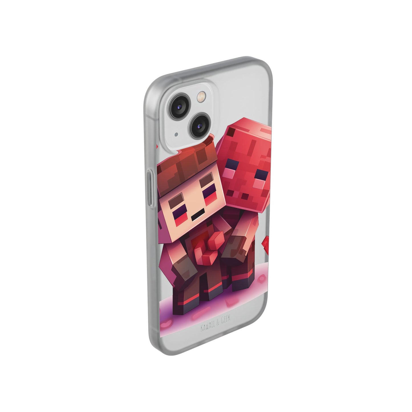 Phone Case - Lovers Minecraft Inspired Design