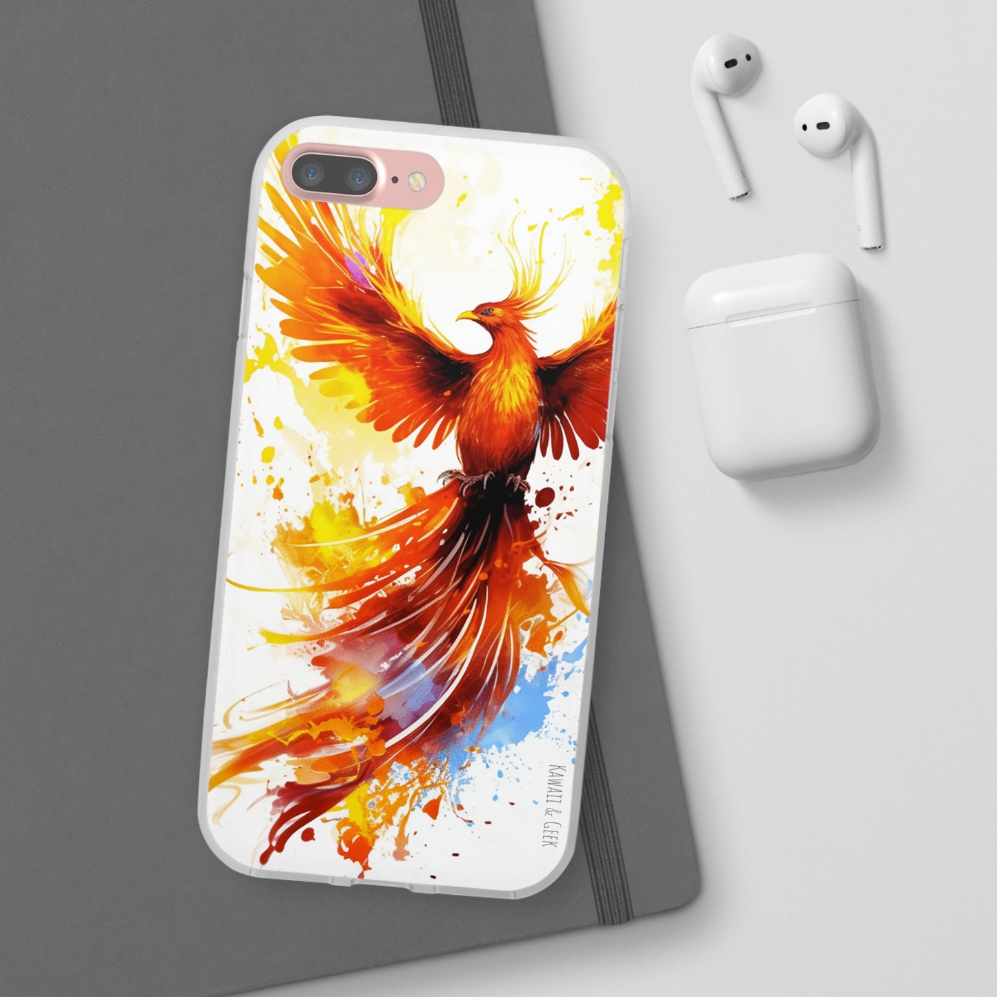 Phoenix Flexi Phone Case - Embrace the Symbol of Rebirth in Style