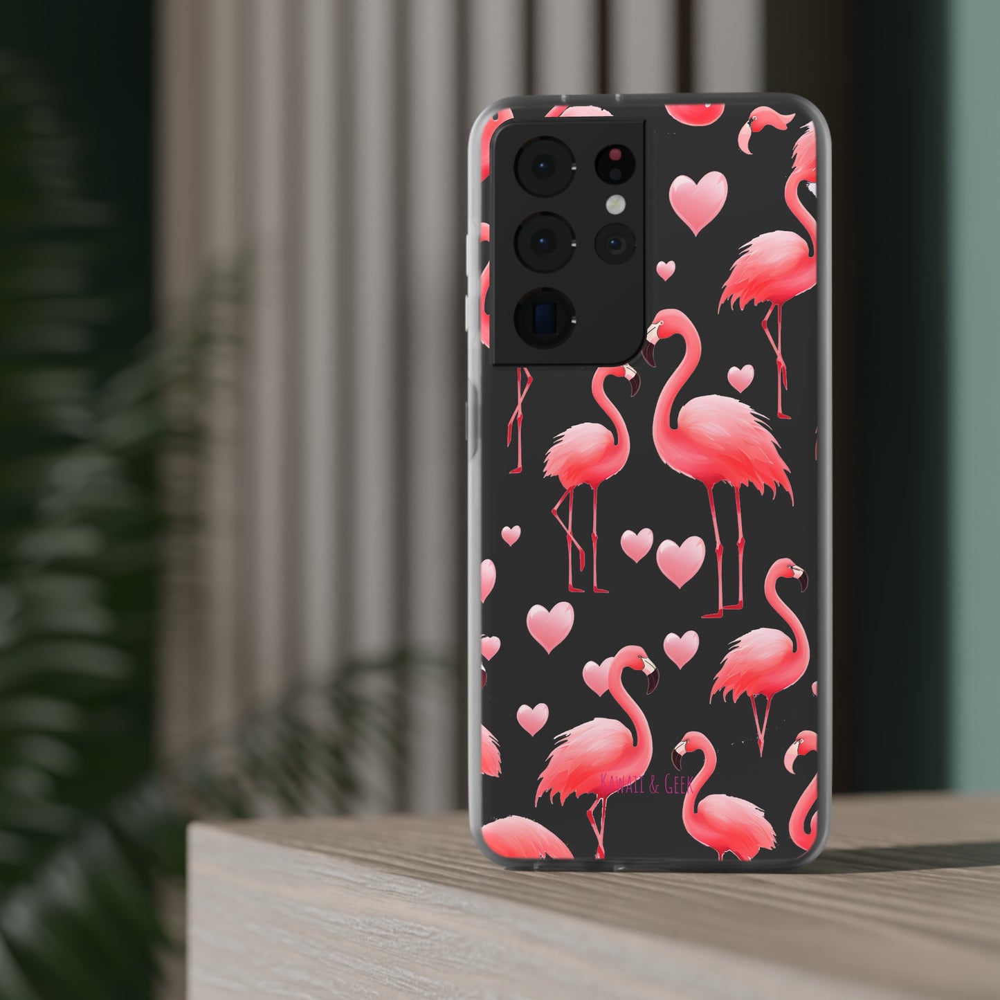 Pink Flamingo Elegance Flexi Phone case