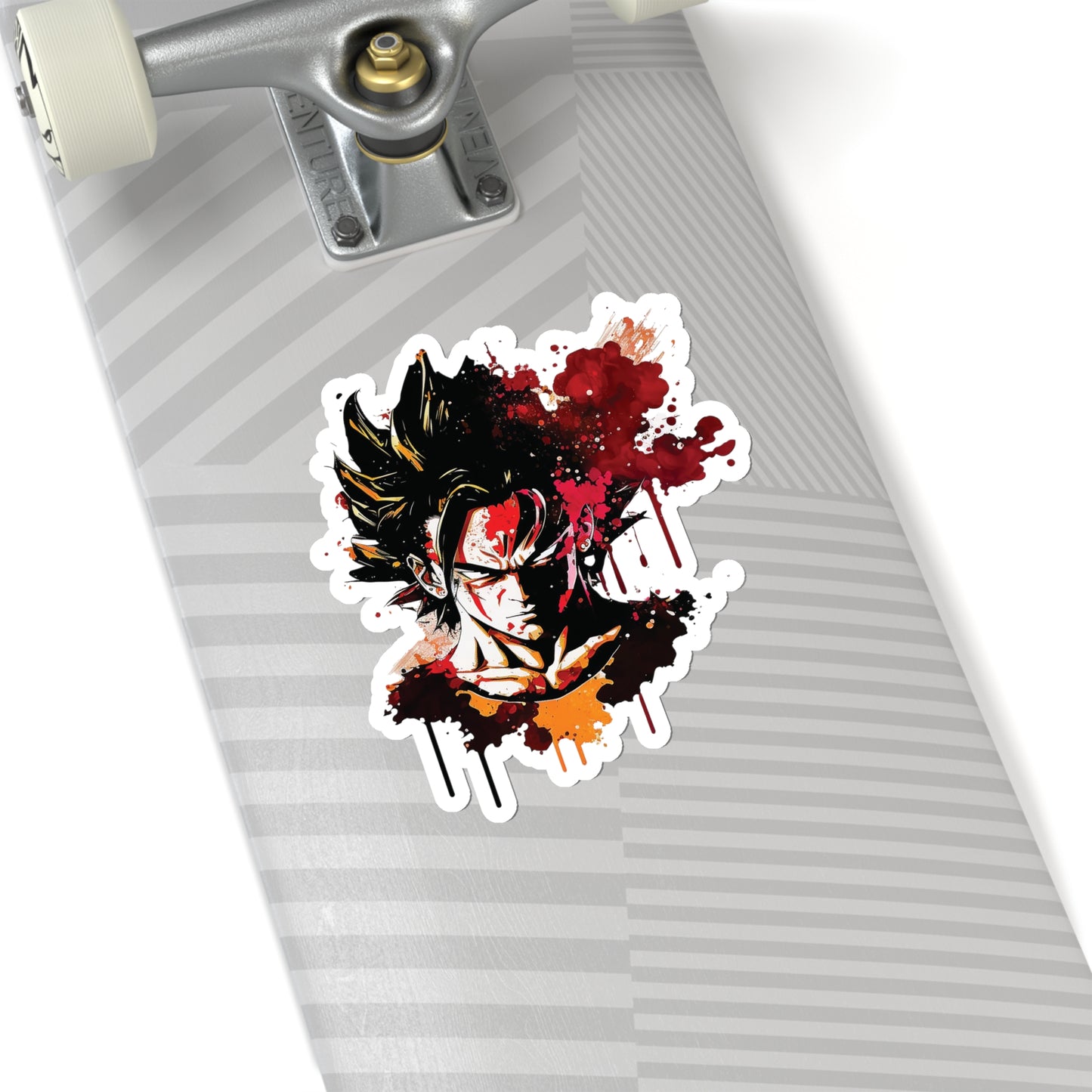 San Goku Sticker - Add Some Colorful and Powerful Style to Your Tech - Dragon Ball