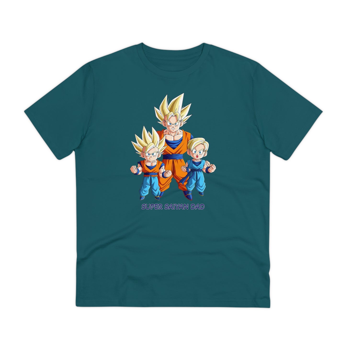 San Goku - Unisex Eco-Friendly T-Shirt - Celebrate Father's Day "Super Saiyan Dad"