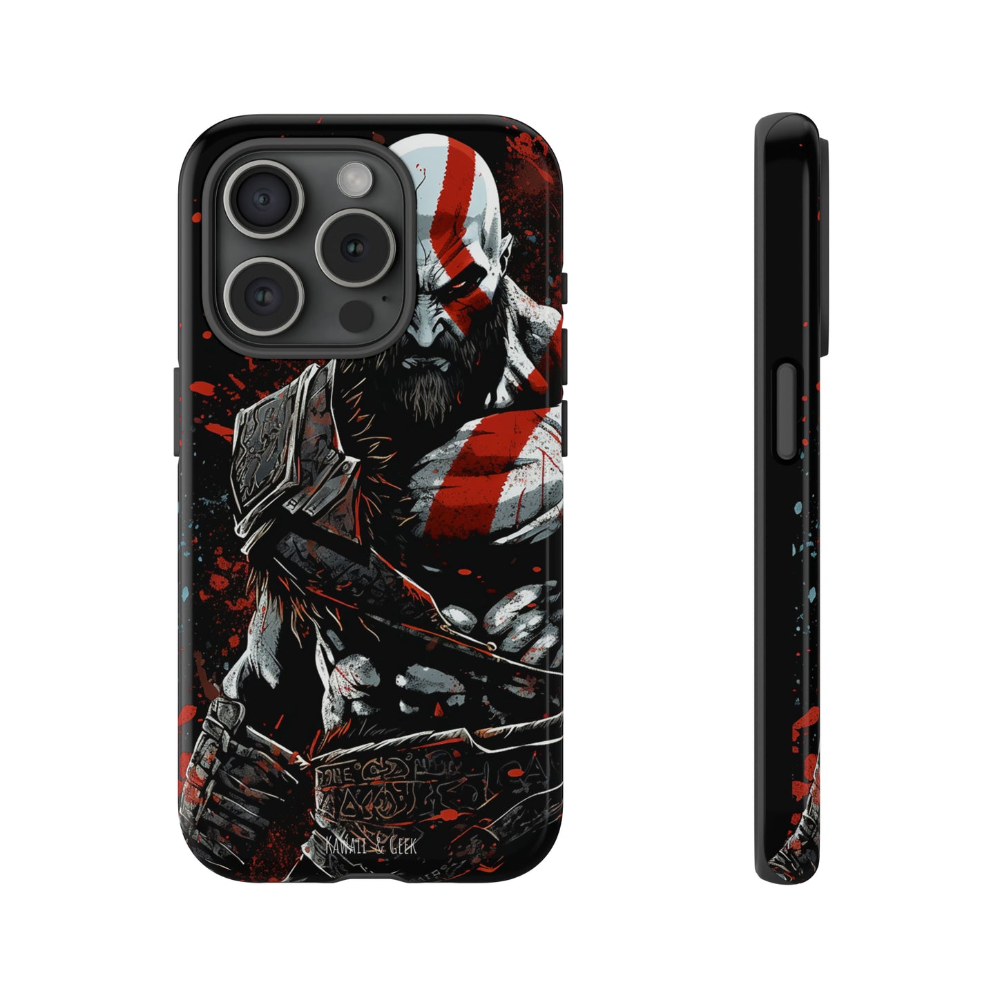 Kratos Tough Phone Case - Unleash the Power of the God of War in Style