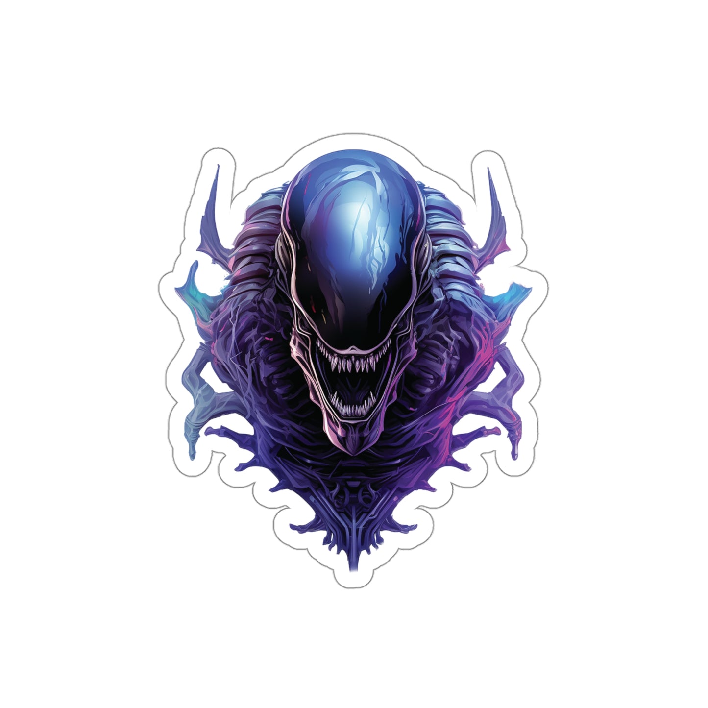 Alien Xenomorph Sticker - Unleash Extraterrestrial Menace