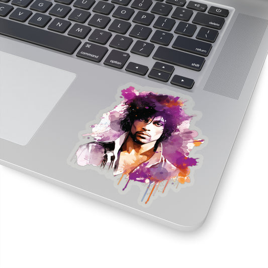 Prince - Love Symbol in Purple Rain Sticker - Add Some Musical and Colorful Style to Your Tech