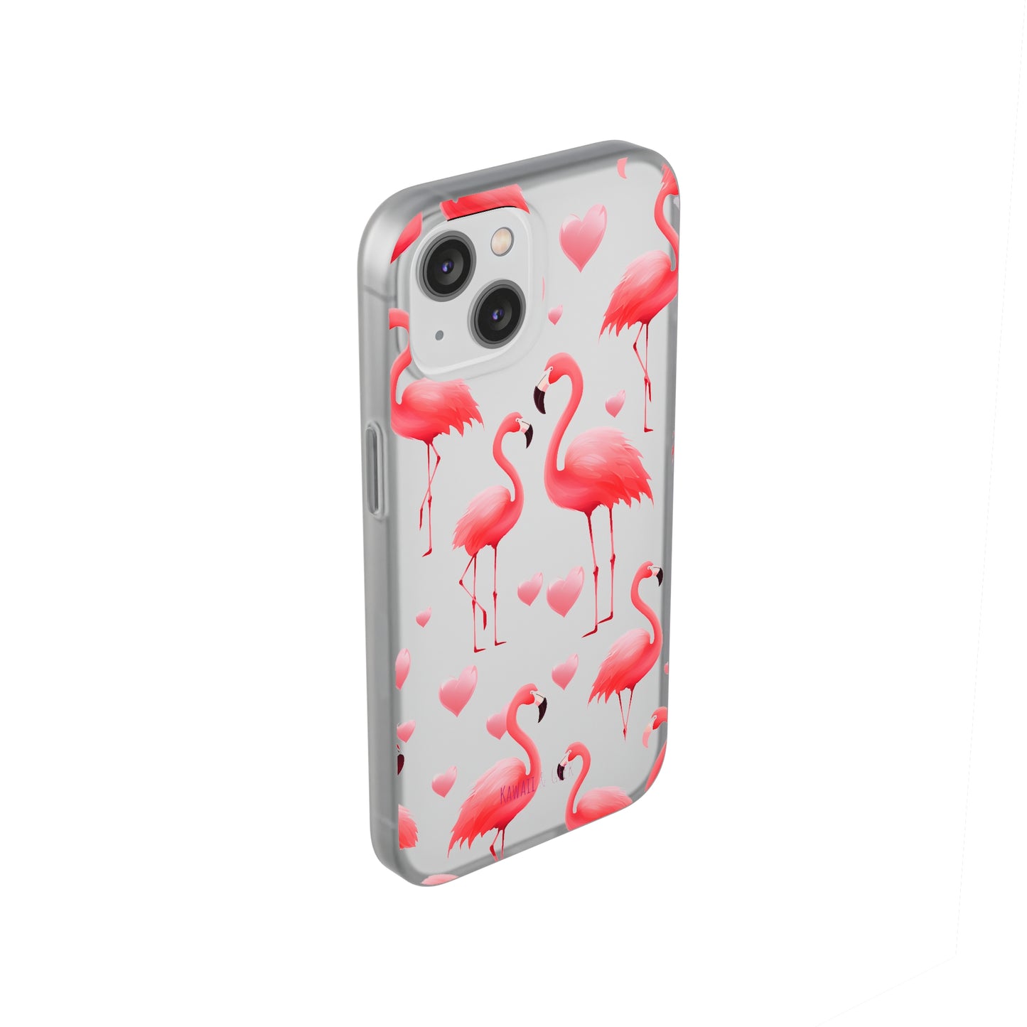 Pink Flamingo Elegance Flexi Phone case