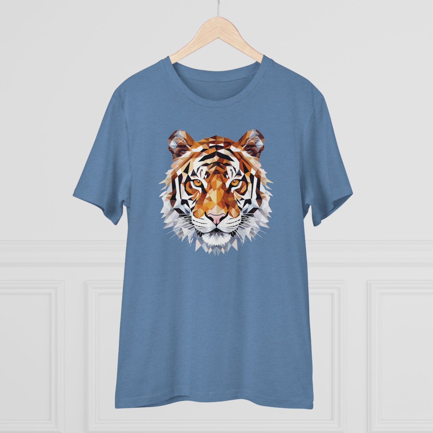 Tiger Polygonal T-Shirt - Embrace Fierce Elegance