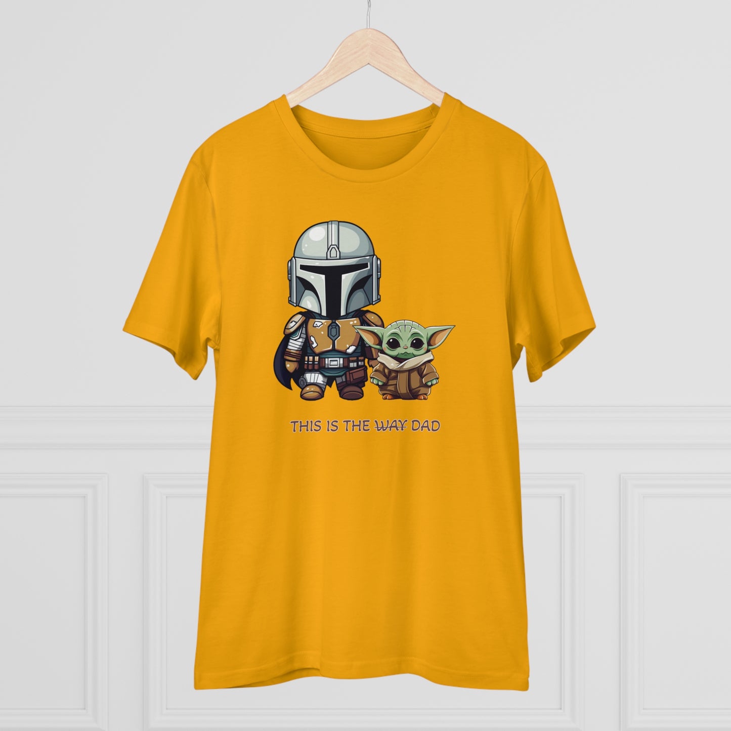 Mandalorian and Baby Yoda T-Shirt - This is the Dad - Celebrate Father's Day in Style and Sustainability - Star Wars