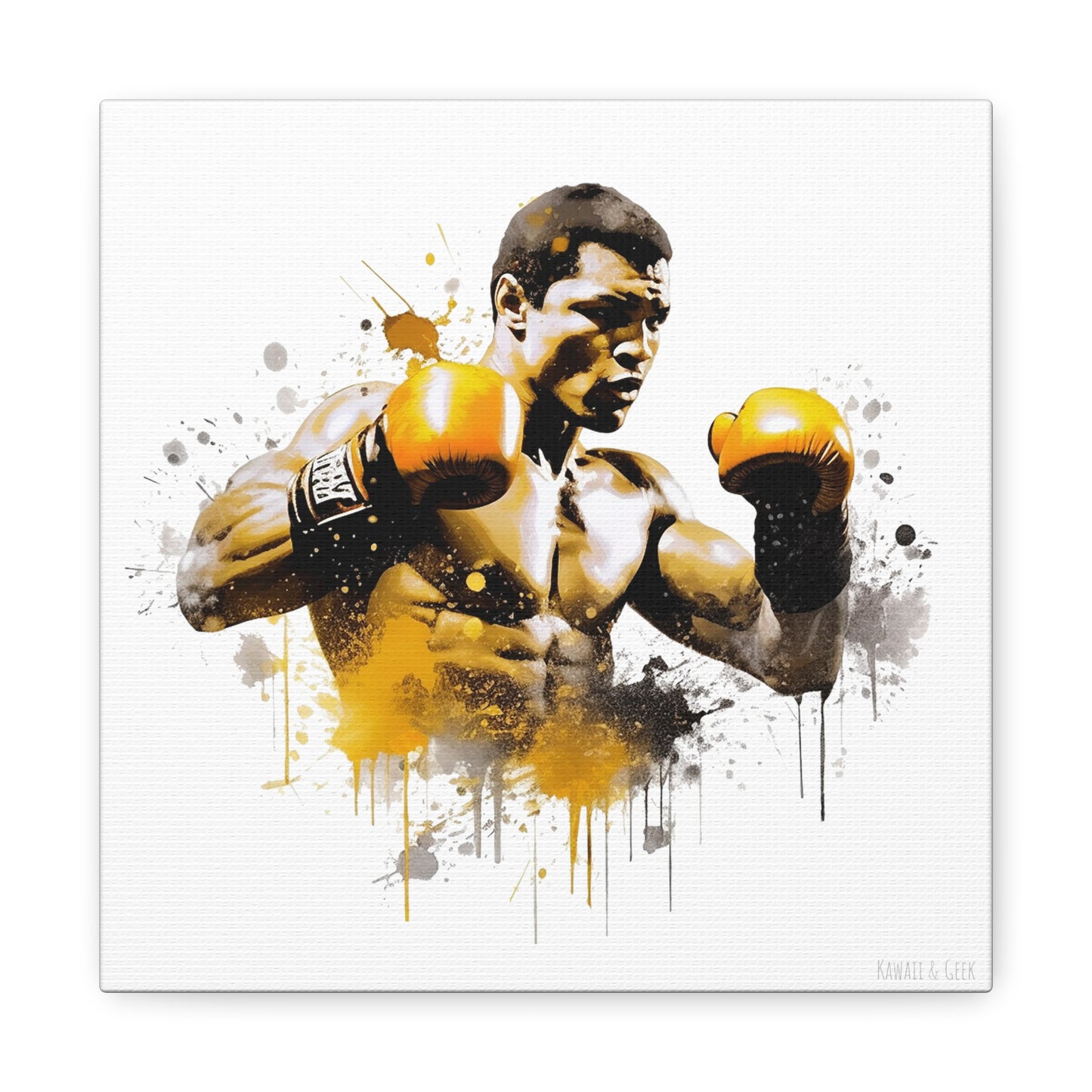 Muhammed Ali Canvas - Celebrate the Legendary Spirit of a Boxing Icon