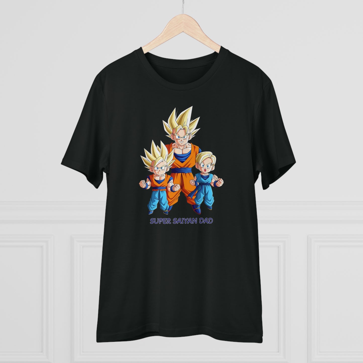 San Goku - Unisex Eco-Friendly T-Shirt - Celebrate Father's Day "Super Saiyan Dad"