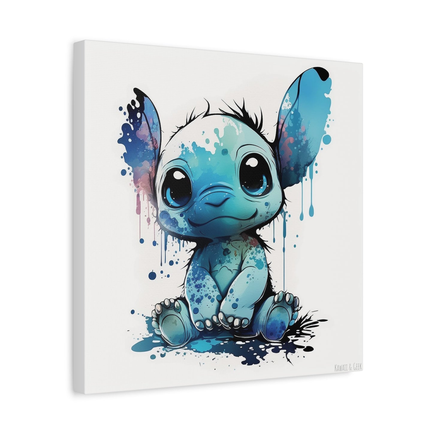 Cute Baby Stitch Canva - Add Whimsical Charm to Your Wall Decor