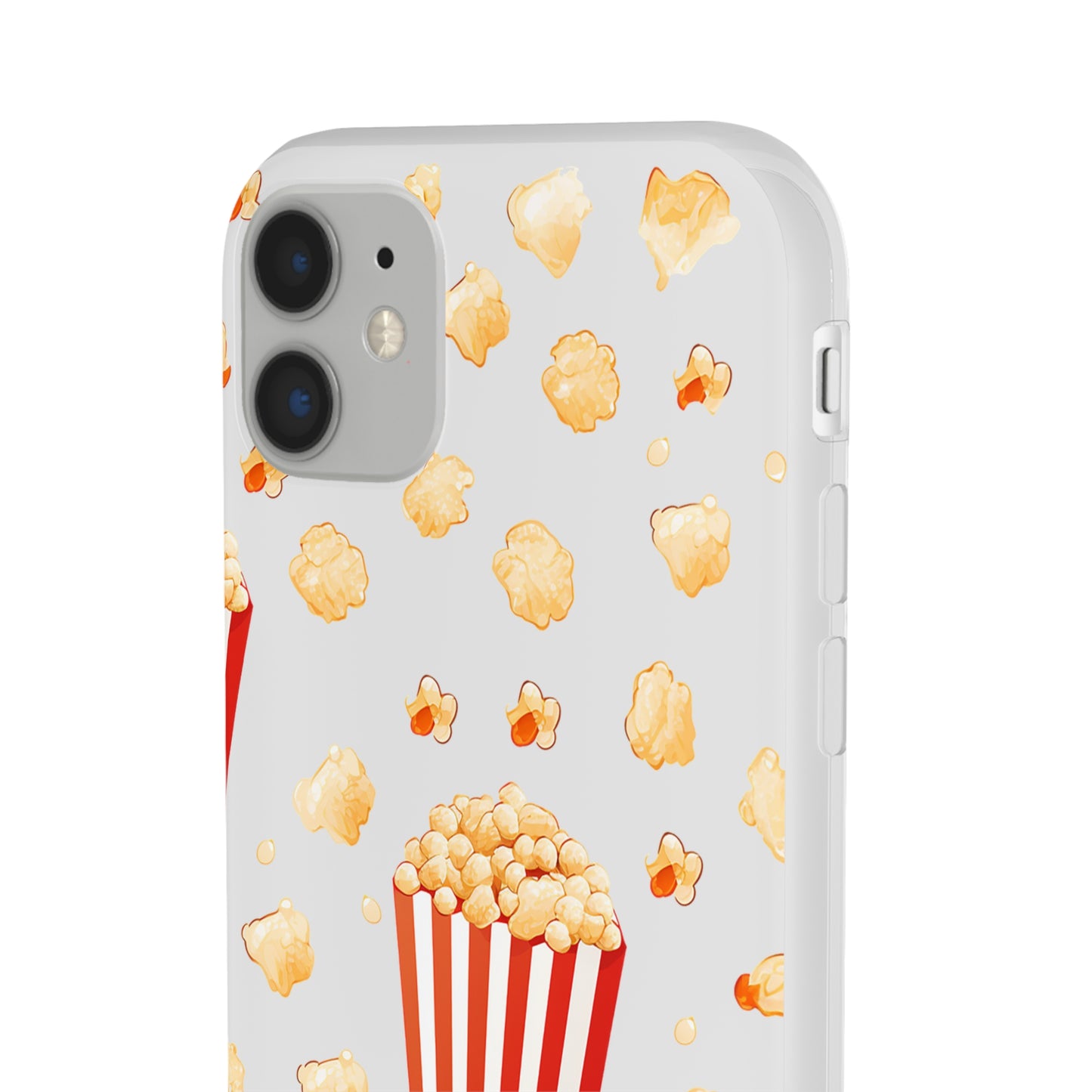 Popcorn Transparent Flexi Phone Case