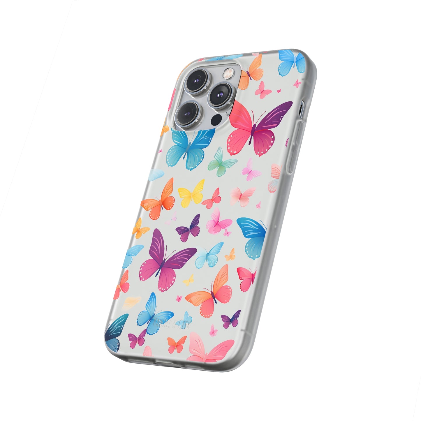 Charming Butterflies Flexi Transparent Phone Case