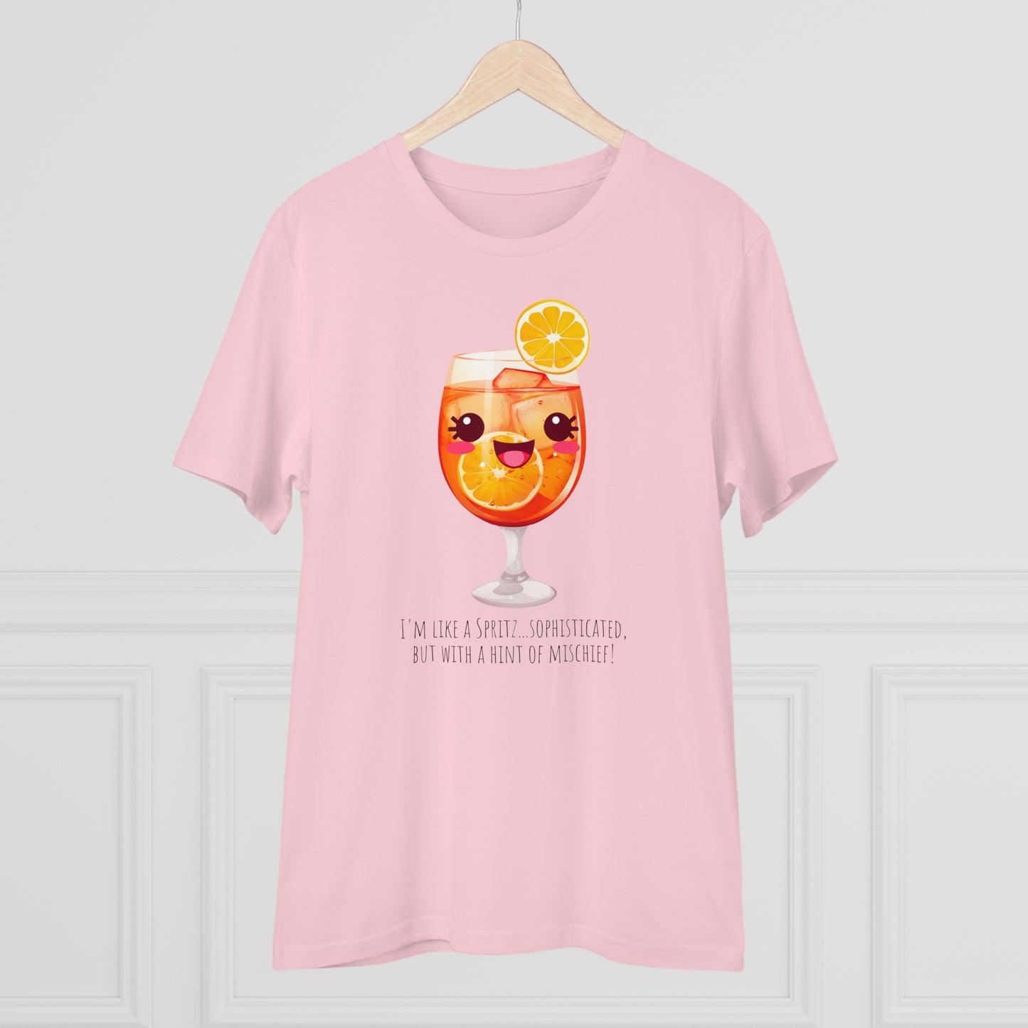 Cute and Mischievous Spritz Glass T-Shirt | Fun and Sophisticated Design