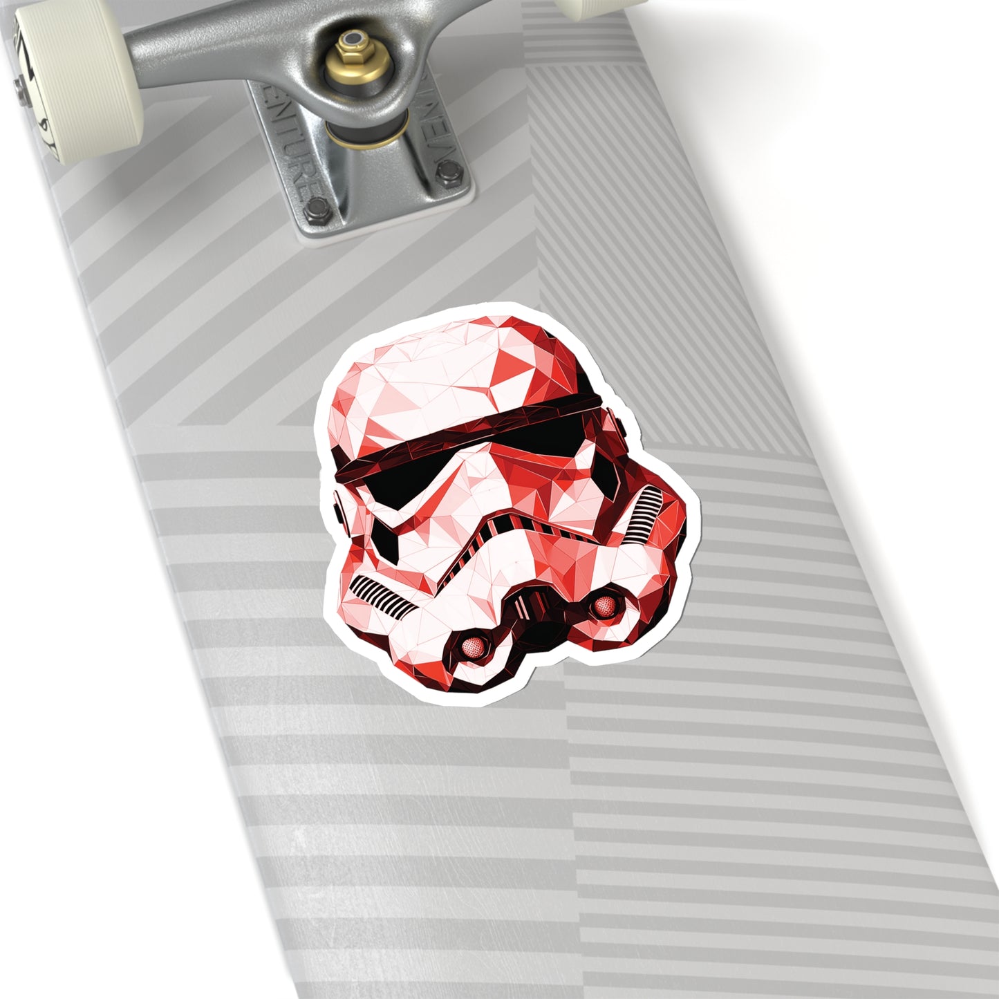 Red Stormtrooper Sticker - Unleash Vibrant Galactic Power - Star Wars