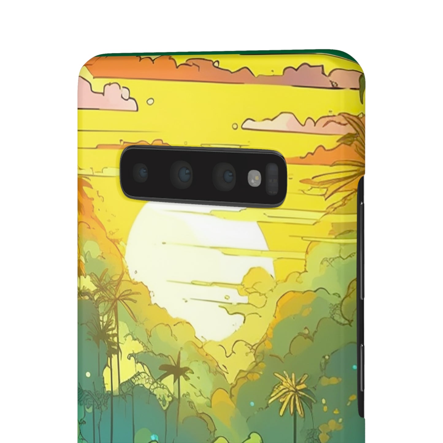 Rainforest at Sunset Phone Case - Capture the Serenity of Nature on Your Device