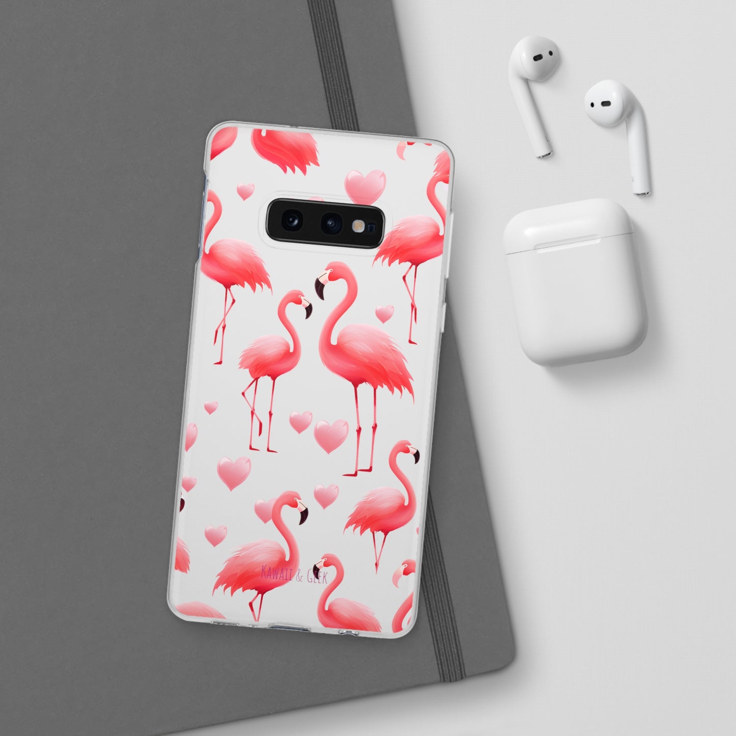 Pink Flamingo Elegance Flexi Phone case