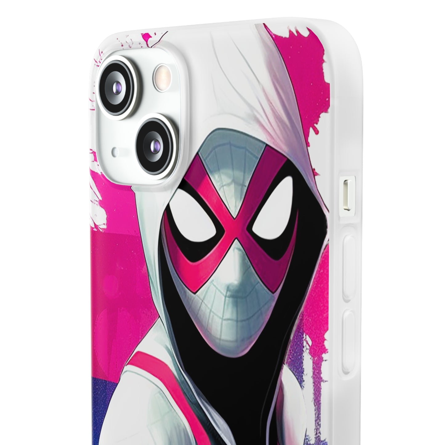 Spider Gwen in Flexi Phone Case - Add Some Colorful and Heroic Style to Your Phone