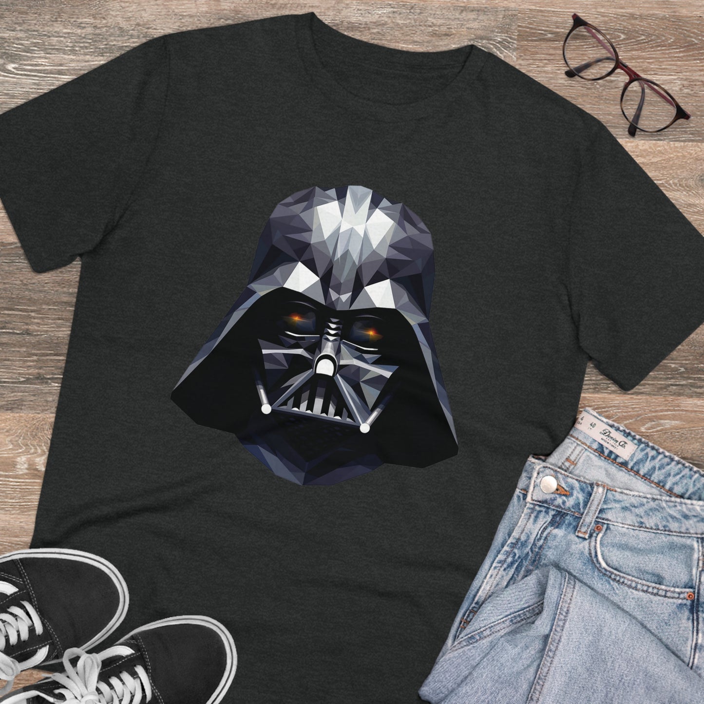 Darth Vader Polygonal T-Shirt - Embrace the Dark Side - Star Wars