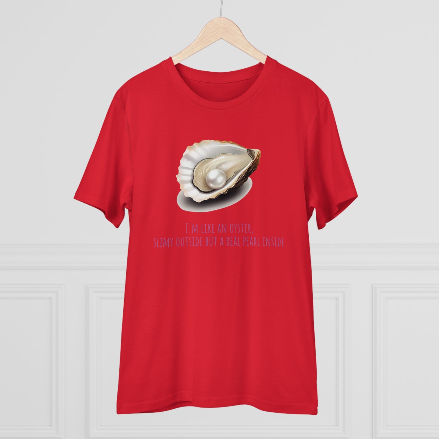 Eco-Friendly Pearl Oyster T-shirt: Celebrate Inner Beauty