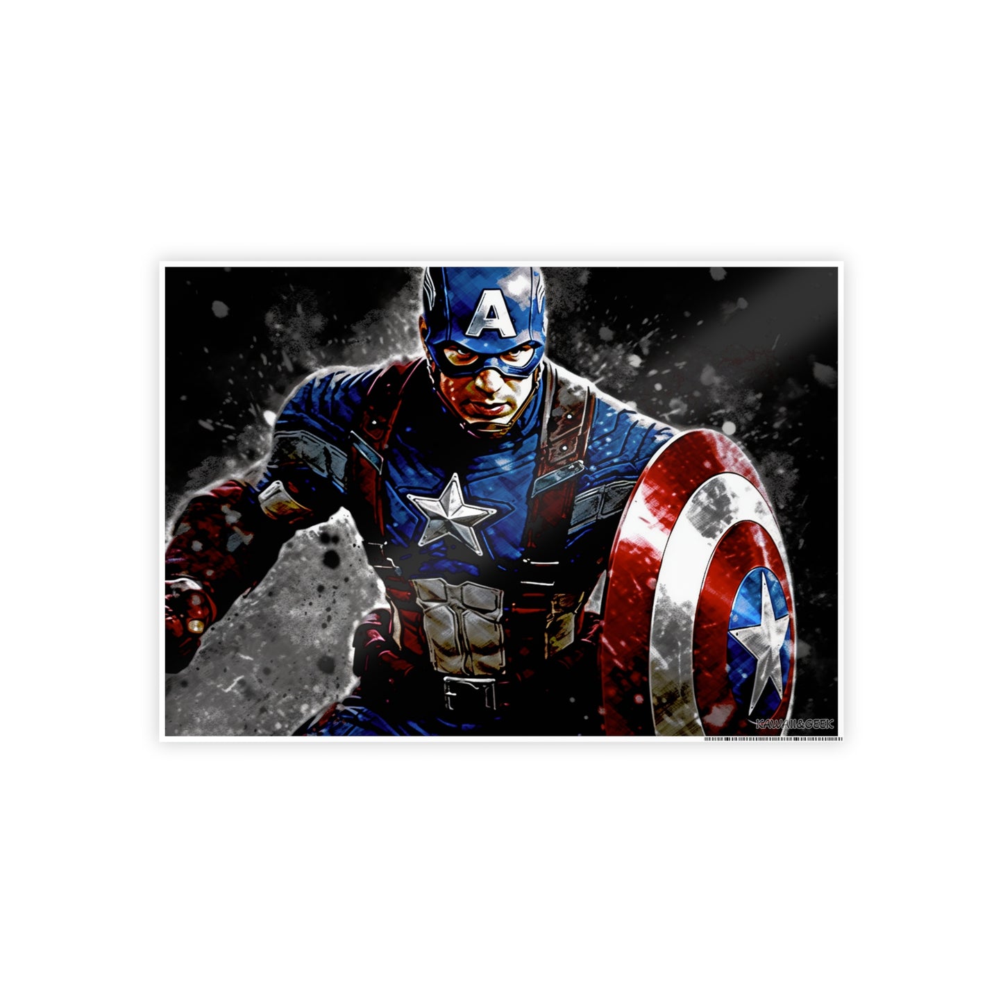 Captain America Poster - Unleash the Heroic Spirit in Your Space - Avengers