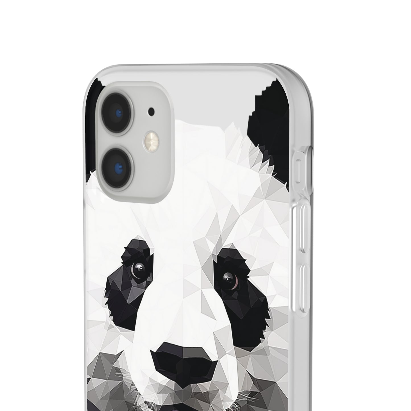 Cute Polygonal Panda Flexi phone Case - Protect Your Phone with Some Unique and Adorable Style