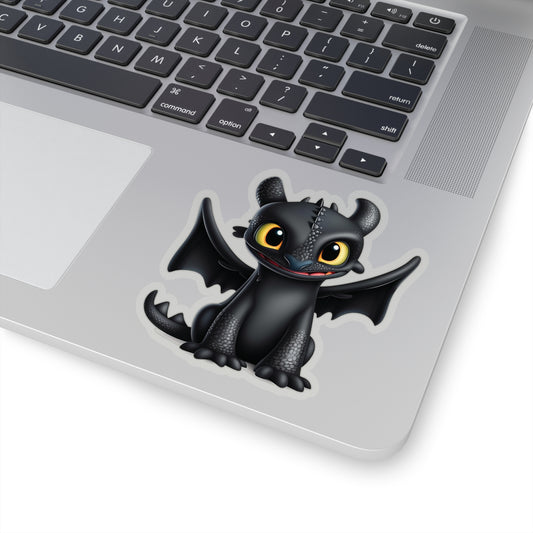 Baby Toothless Sticker - Unleash the Magic of "How to Train Your Dragon"