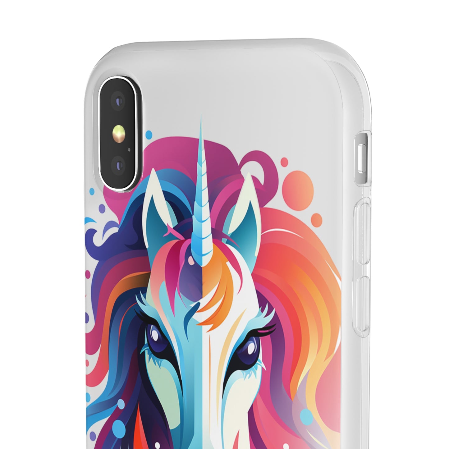 Ink Unicorn Flexi Transparent Phone Case