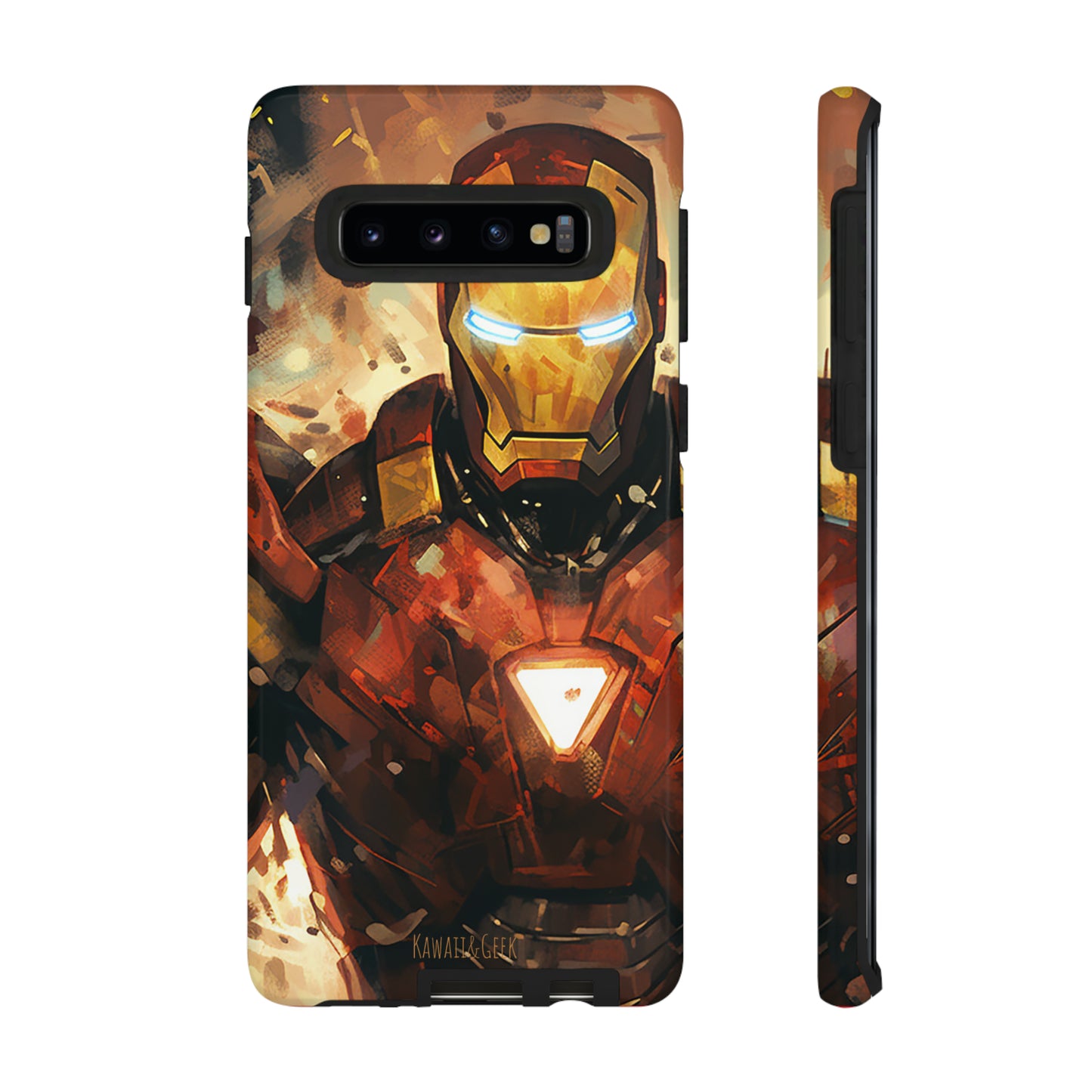 Iron Man Painting Tough Phone Case - Add Some Bold and Unique Style to Your Tech