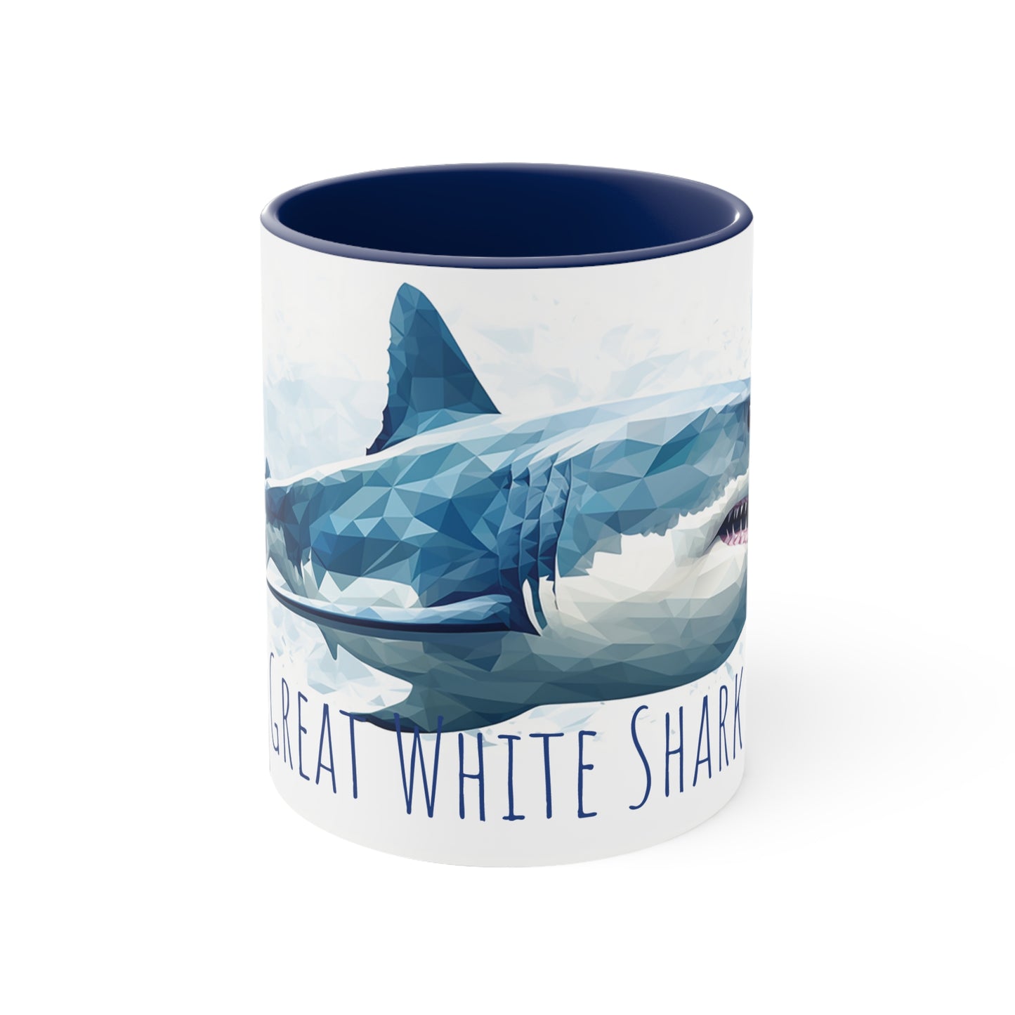 Mighty Great White Shark Coffee or Tea Mug: Dive into a Sea of Refreshment