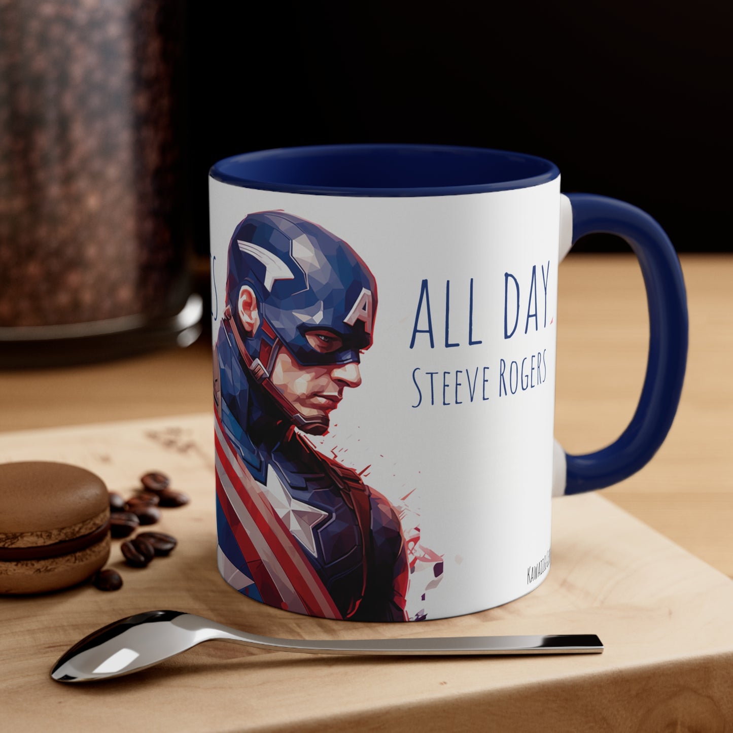 Captain America Mug - Unyielding Resolve with 'I Can Do This All Day' - Avengers