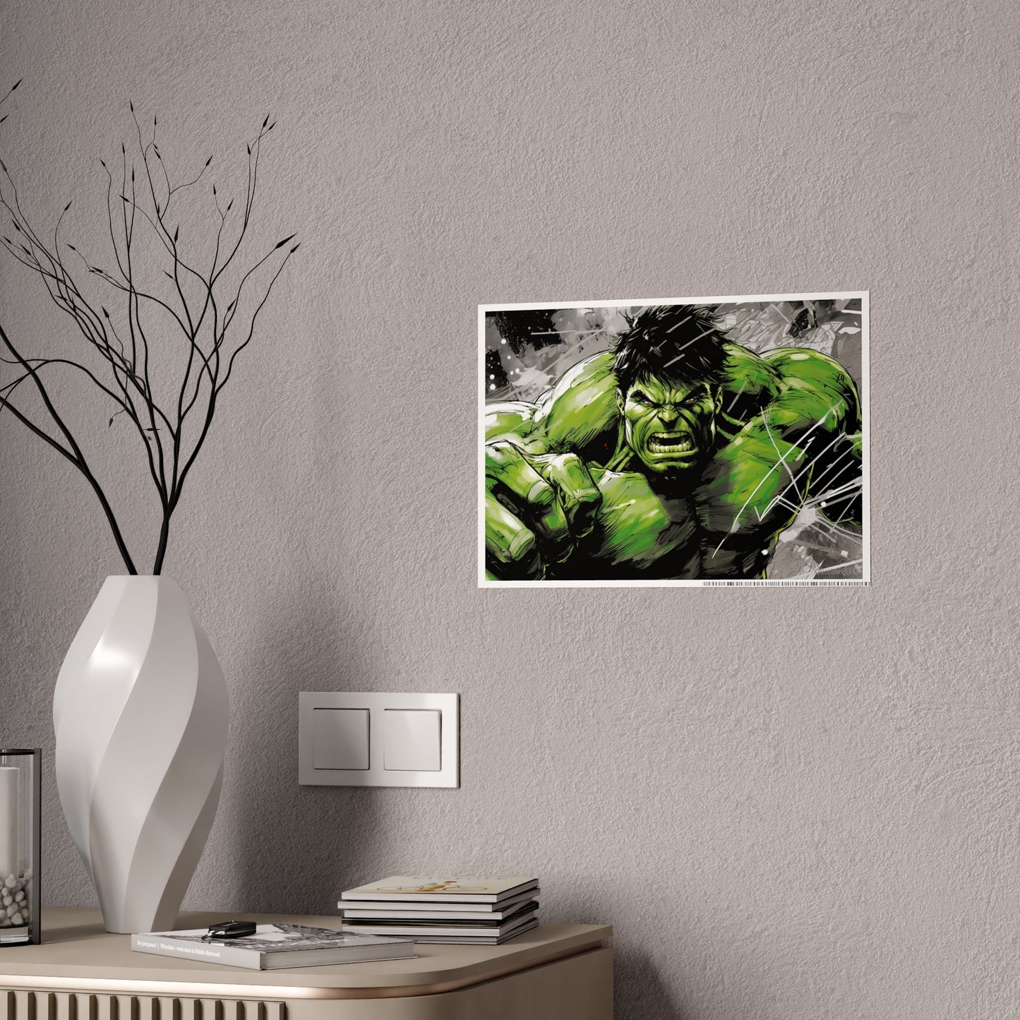 Hulk Poster - Unleash the Power and Intensity of the Hulk - Avengers