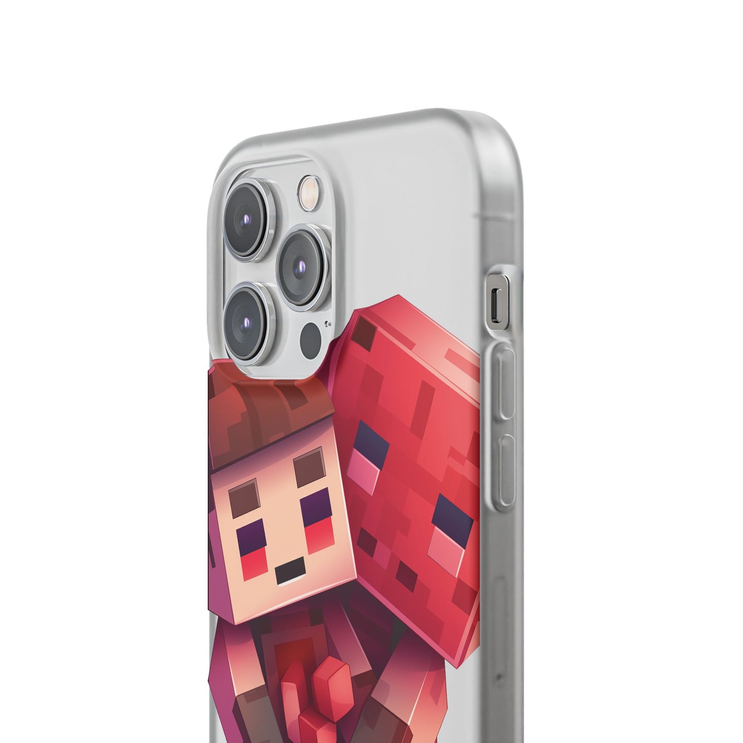 Phone Case - Lovers Minecraft Inspired Design