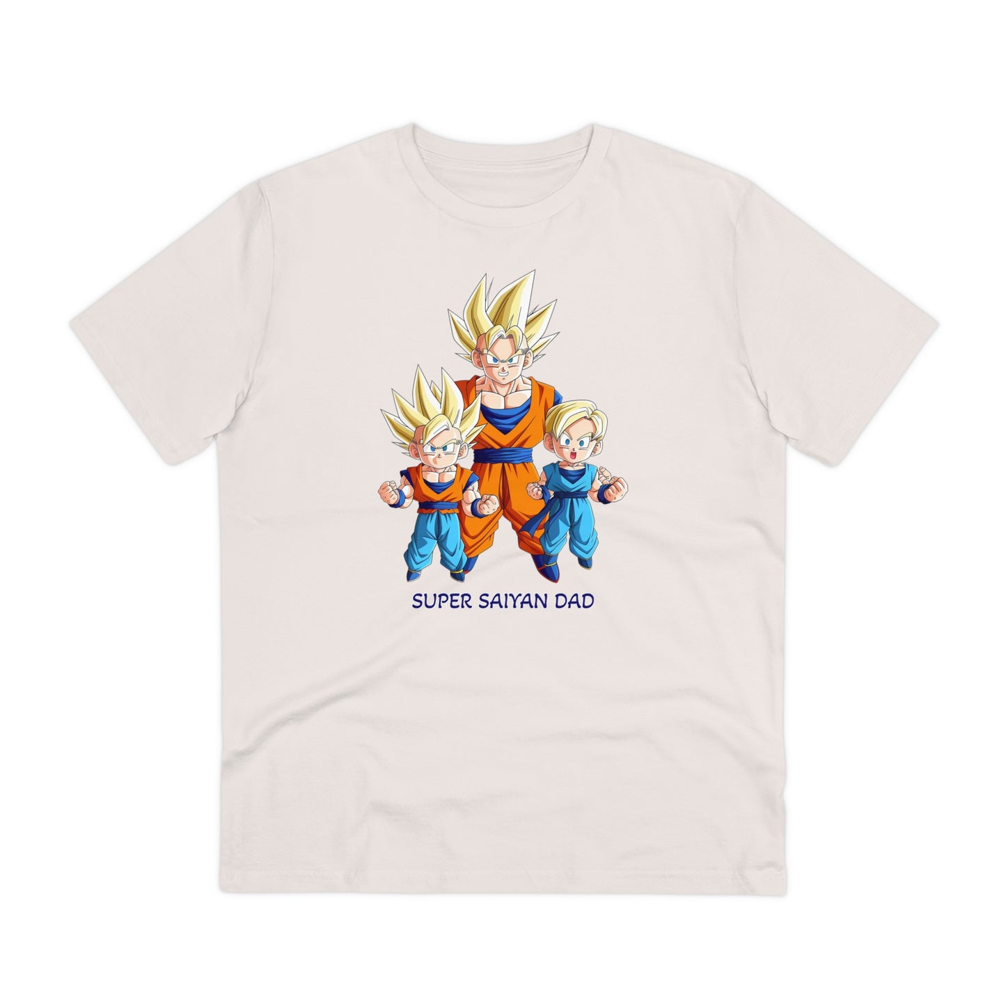 San Goku - Unisex Eco-Friendly T-Shirt - Celebrate Father's Day "Super Saiyan Dad"