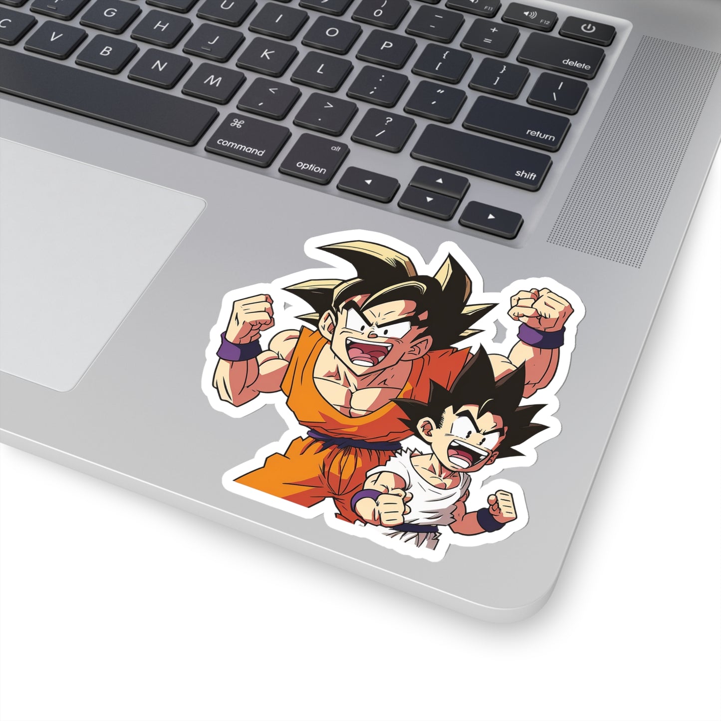 San Goku Sticker - Add Some Joyful and Nostalgic Style to Your Tech - Draon Ball