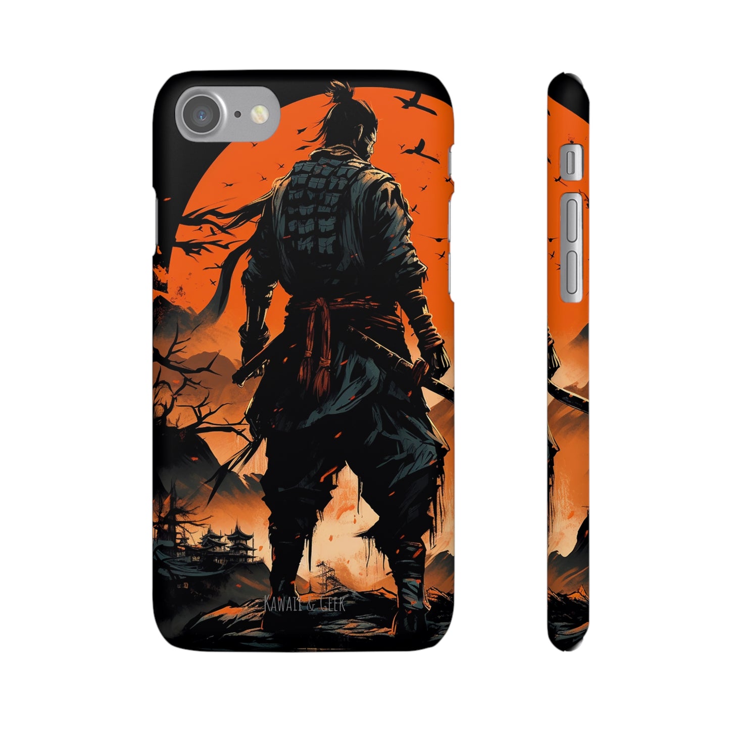 Samurai phone Case - Embrace the Epic and Artistic with Every Glance