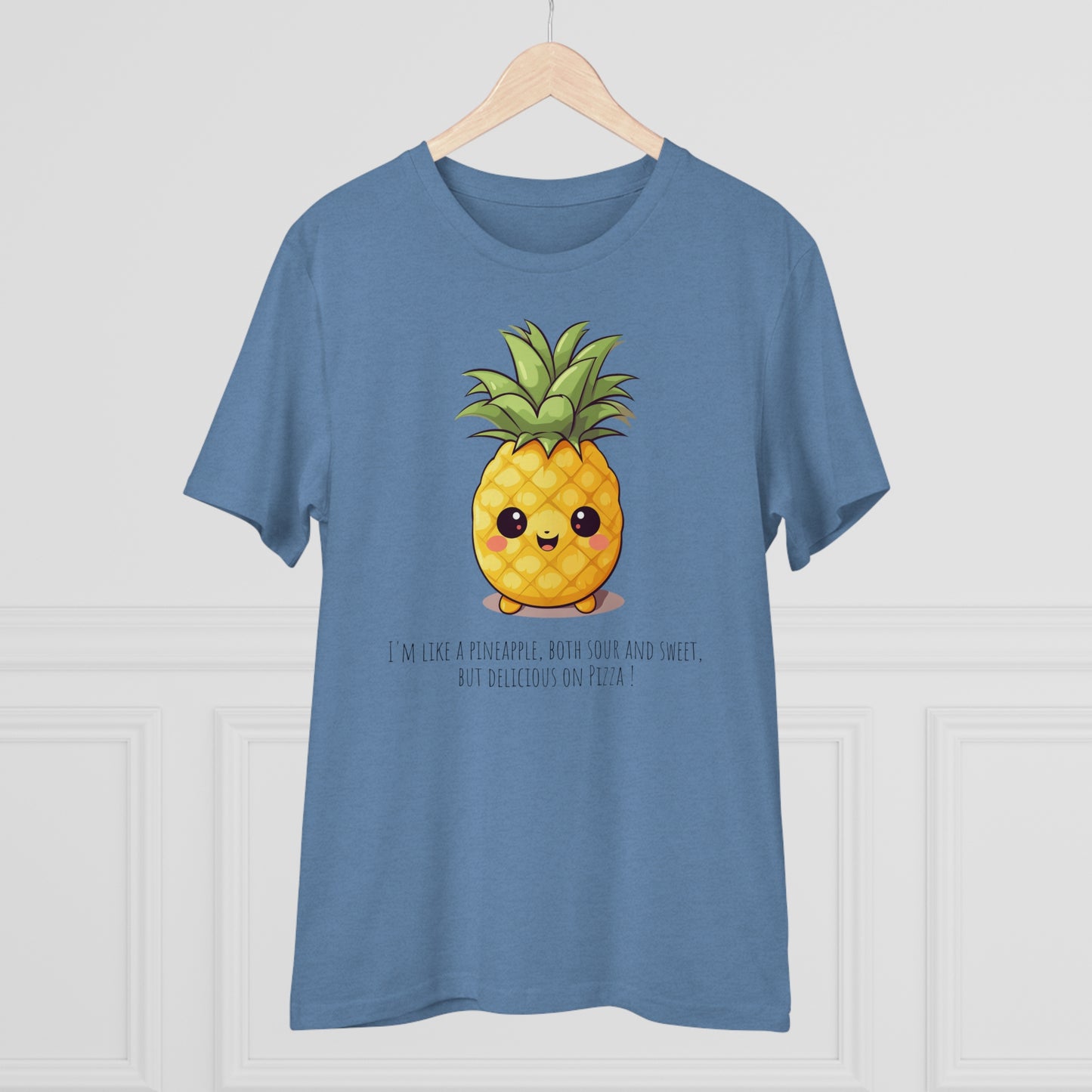 Eco-Friendly Pineapple T-Shirt with a Sweet & Sassy Slogan