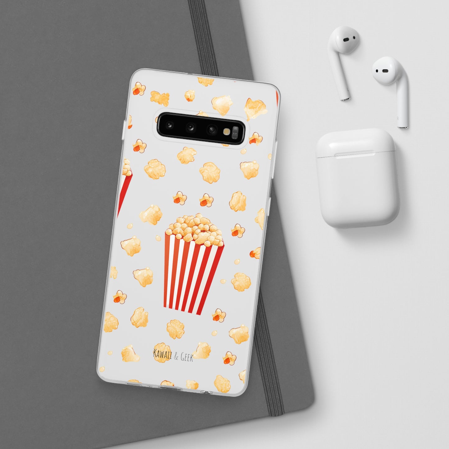 Popcorn Transparent Flexi Phone Case