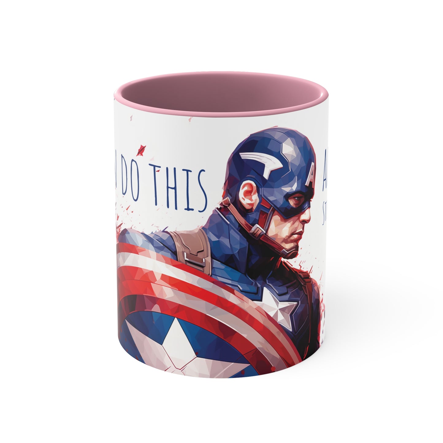 Captain America Mug - Unyielding Resolve with 'I Can Do This All Day' - Avengers